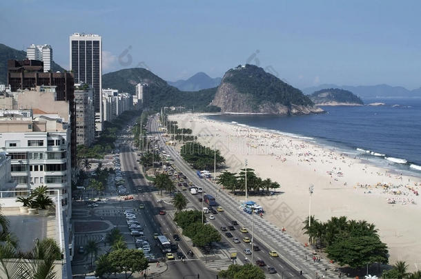 巴西里约热内卢科帕卡巴纳海滩