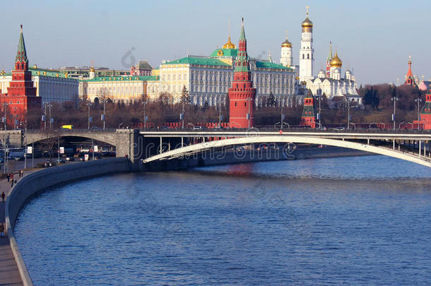 莫斯科<strong>克里姆林</strong>宫城市景观