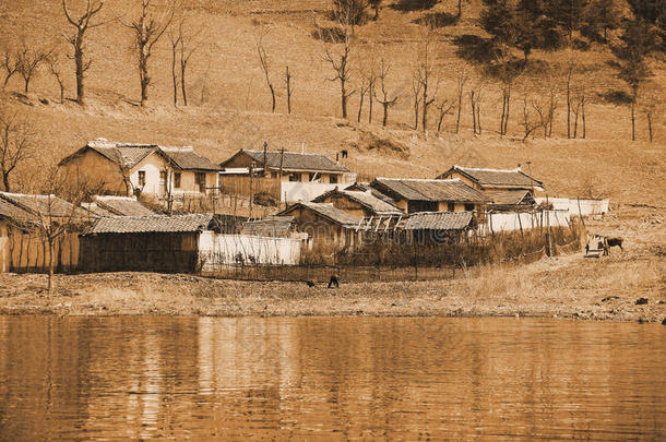 朝鲜的村庄
