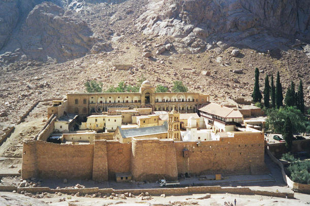 圣凯瑟琳修道院。埃及
