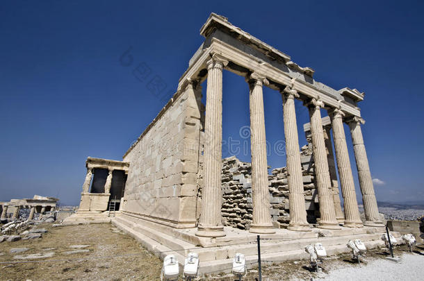 希腊雅典埃雷赫特顿神庙