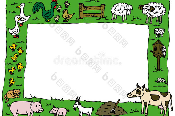 动物养殖场框架