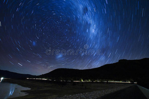 <strong>星夜</strong>，贝菲尔德湖，维多利亚，澳大利亚