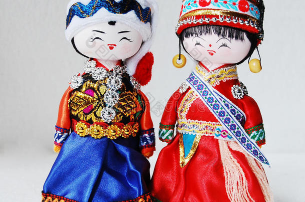 中国传统情侣娃娃