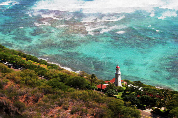 夏威夷檀香山钻石灯塔
