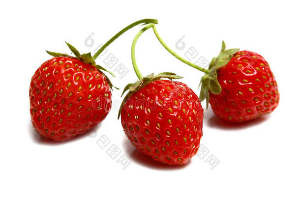三根熟草莓