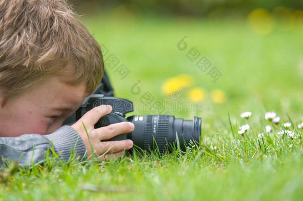 年轻摄影师