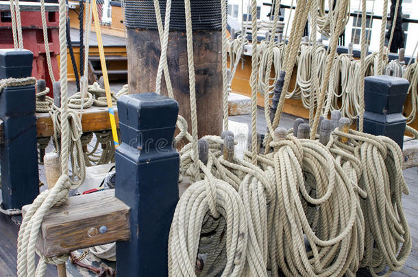 帆船缆绳