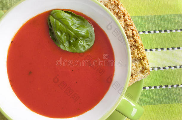 蕃茄面包汤