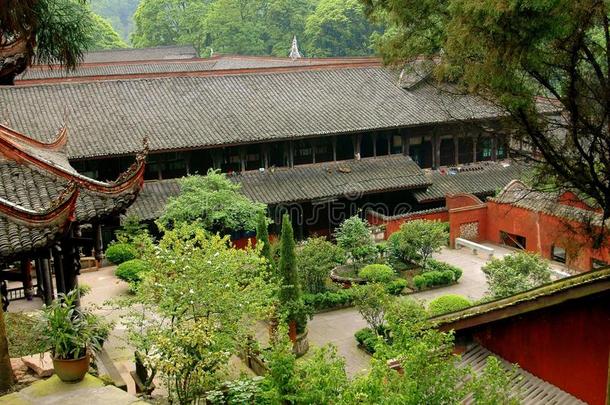 中国，峨眉山：保国寺