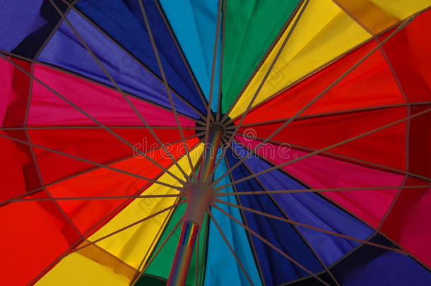 彩色<strong>沙滩伞</strong>
