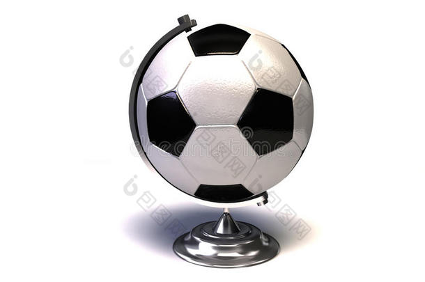 足球-地球仪