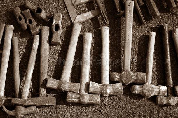 锤子手工工具手工工具收集模式