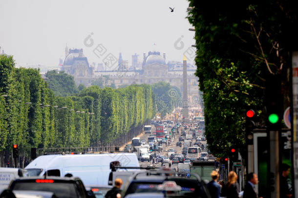 香榭丽舍大街风景