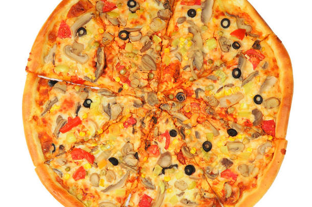 菌类披萨