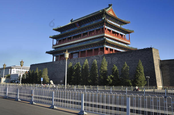 北京城景前门城楼