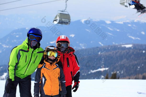 滑雪队