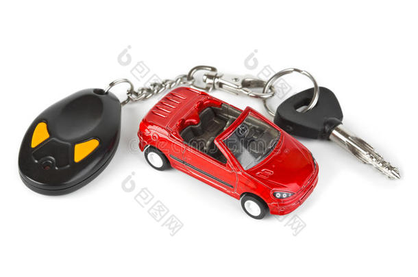 玩具车和钥匙