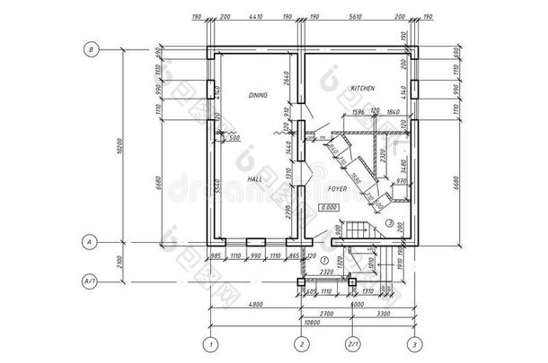 <strong>cad</strong>建筑平面图