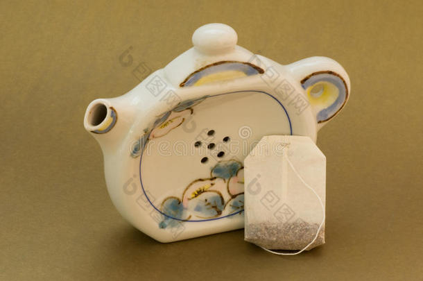 茶壶形茶包架小茶包