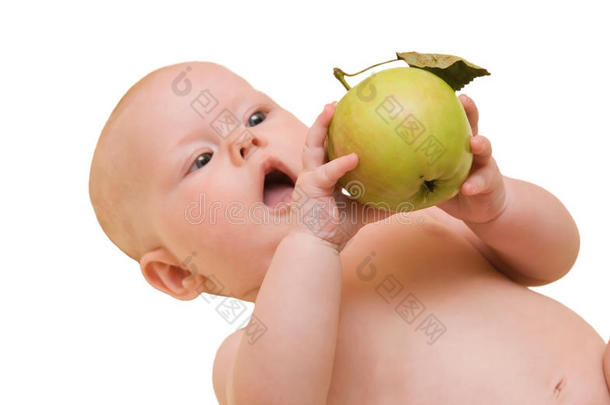 宝贝和苹果，关注苹果