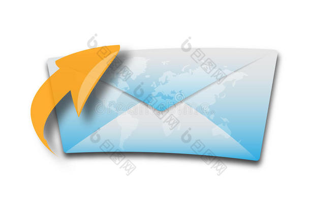 信封或电子邮件图标