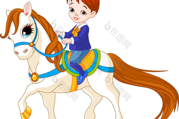骑马的小王子