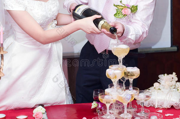 婚礼上的<strong>香槟</strong>