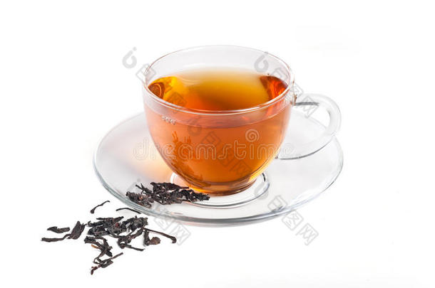 透明杯红茶