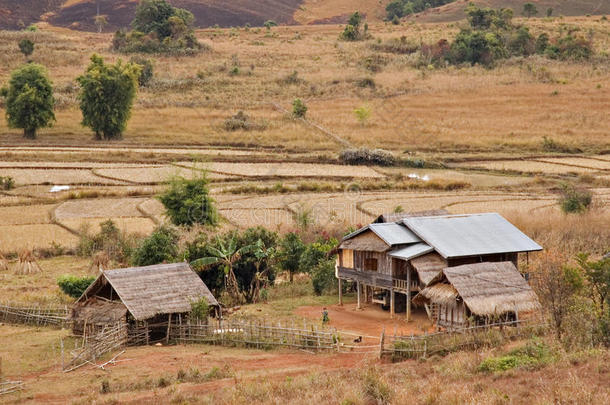 老挝协和乡民居