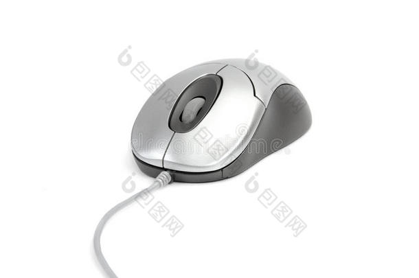 银色电脑鼠标