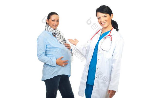 健康孕妇看病