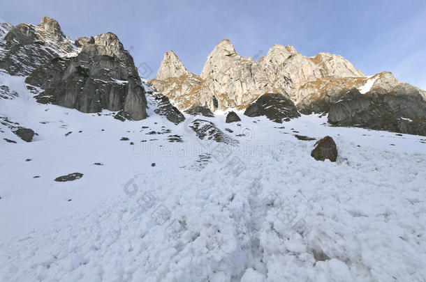 一场小雪崩