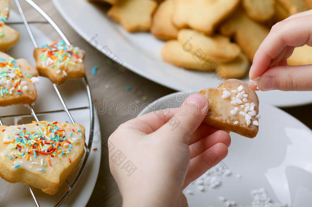 做圣诞饼干