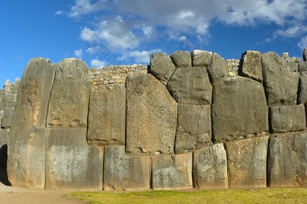 秘鲁，<strong>库斯科</strong>，萨塞瓦曼遗址。