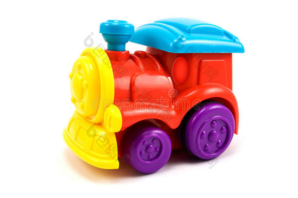 火车头彩色玩具