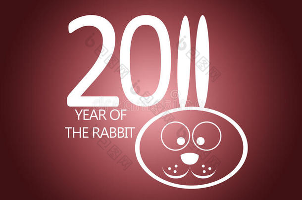 2011兔年新年概念