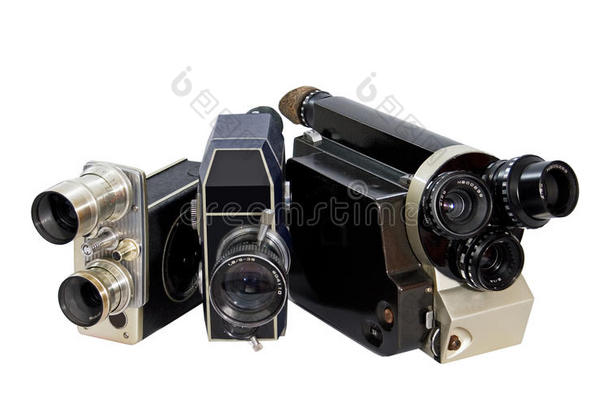 复古电影摄影机8毫米16毫米