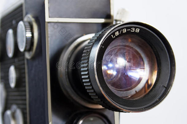 复古电影摄影机8毫米16毫米