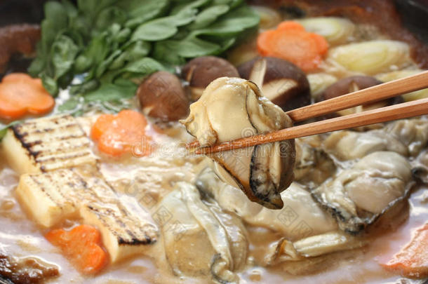 kaki dotenabe，锅煮牡蛎