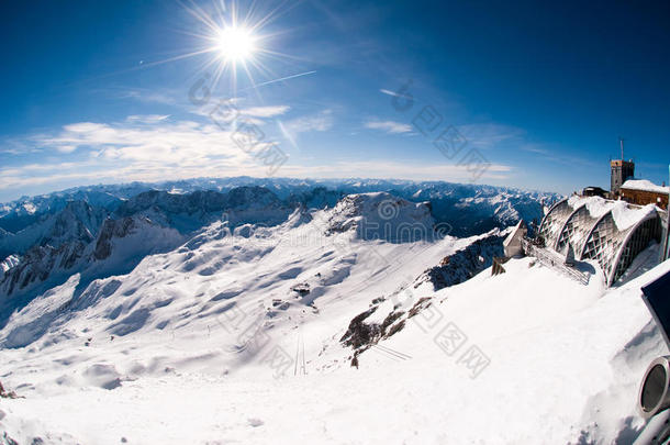 德国zugspitze气象站