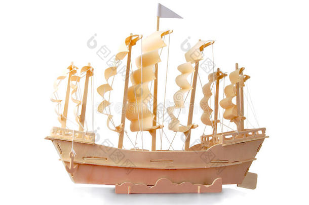 自制木船
