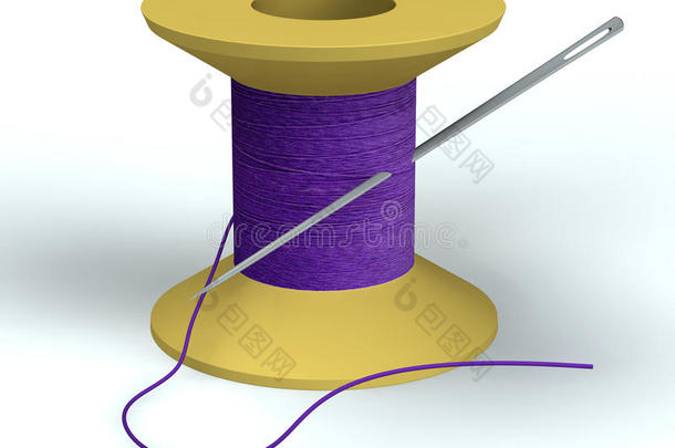 紫针筒管