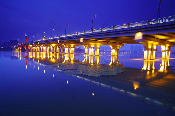 荔湖大桥夜景