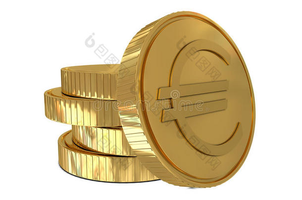 金币中的欧元标志