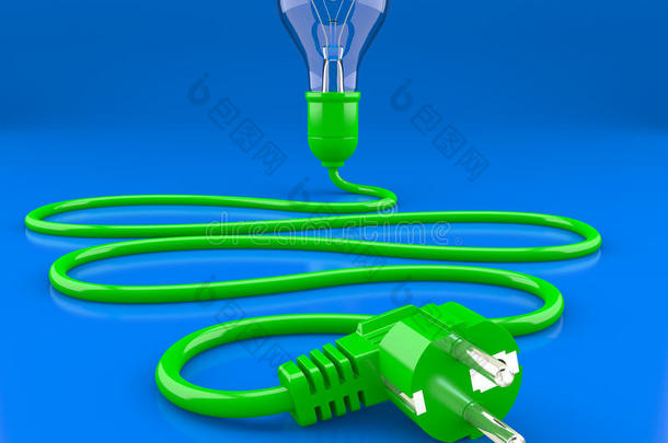 灯泡、电缆和电插头