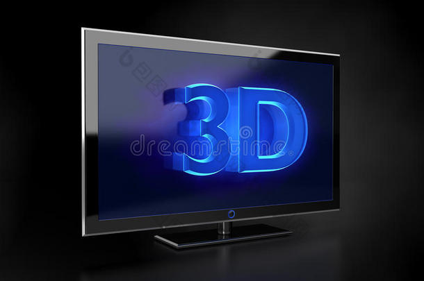 平板电视-3d高清概念