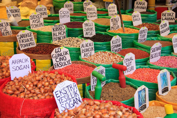 集市豆伊斯坦布尔玉米市场
