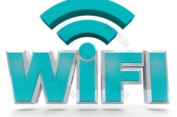 wifi-象征无线热点区域
