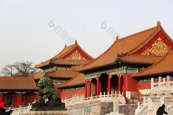 紫禁城。北京。瓷器